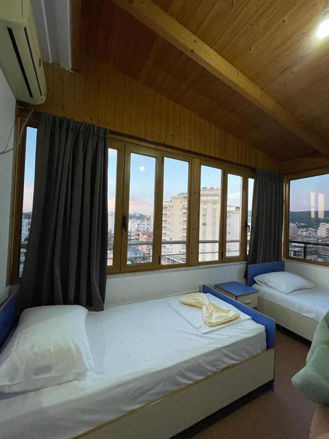 Rooftop Apartament Alexandria Vlorë Esterno foto